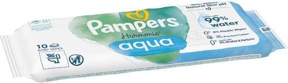 Image du produit Pampers Harmonie Aqua (10 pièce(s))