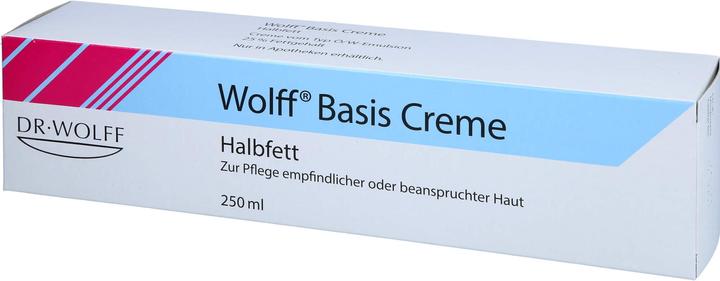 Actual product image Dr. Wolff Wolff Base Cream, 250 ml CRE (Body cream, 250 ml)