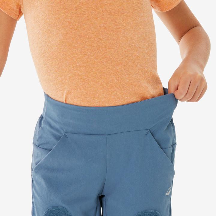 Actual product image Quechua Zip-Off-Hose Kinder Wandern - MH100 Easy blau (122)