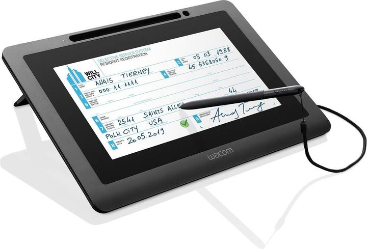 Actual product image Wacom DTU-1031AX, LCD, 25.6 cm (10.1"), Black (10.10", 2540 lpi)