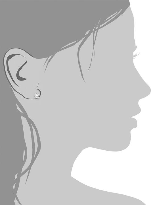 Actual product image Amor stud earrings (Silver)