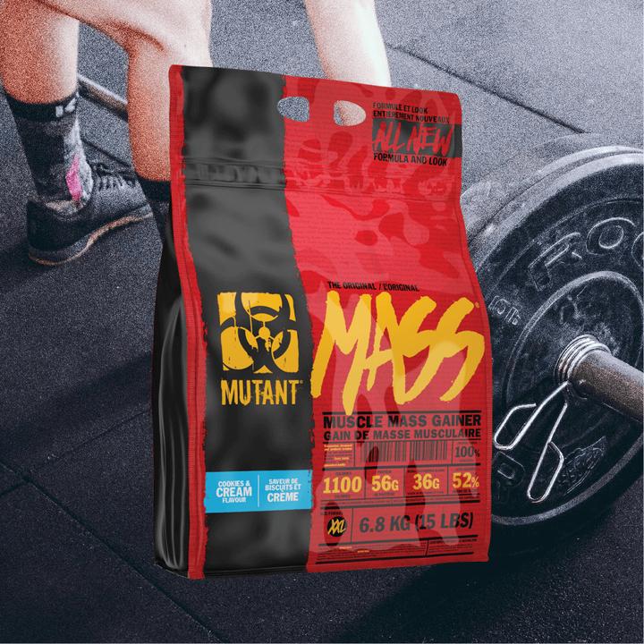 Produktbild Gladiatorfit Gainer Mutant Mass 6.8kg Mutant (Cookies and Cream, 1 Stk., 6800 g)