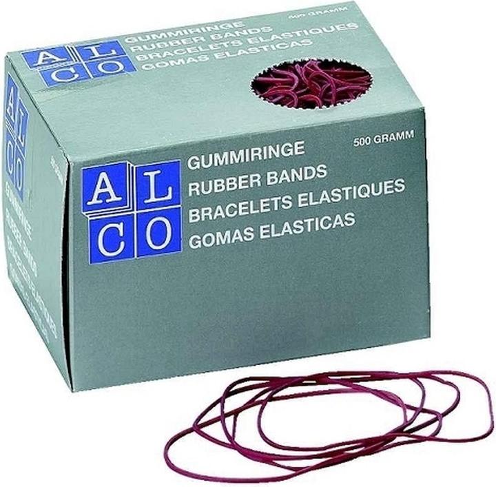 Produktbild Alco Gummiring 85mm Kautschuk rot 500 g/Pack. (1 Stk.)
