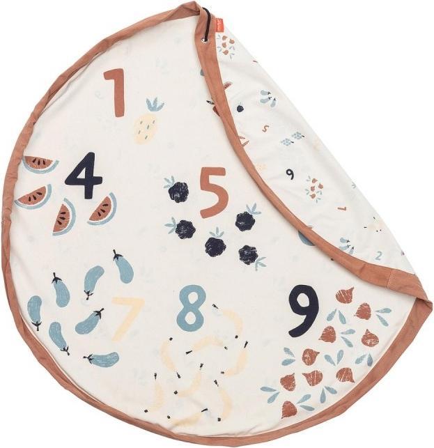 Actual product image play&go Game bag, Veggie Numbers (140 x 22 cm)