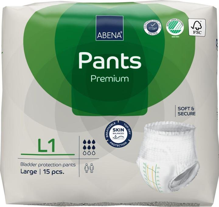 Abena Premium L1 grün (15 x, Large)