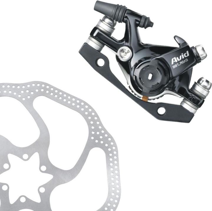 Avid Am Bb7 Road S Blkano Fr/rr Is/pm 160hs1 (Rear brake, Brake kit)