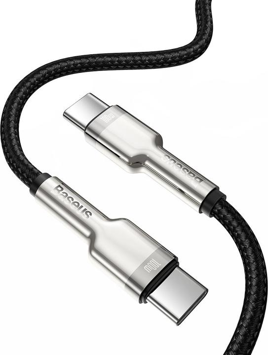 Actual product image Baseus USB-C – USB-C (2 m, USB 2.0, 100 W)