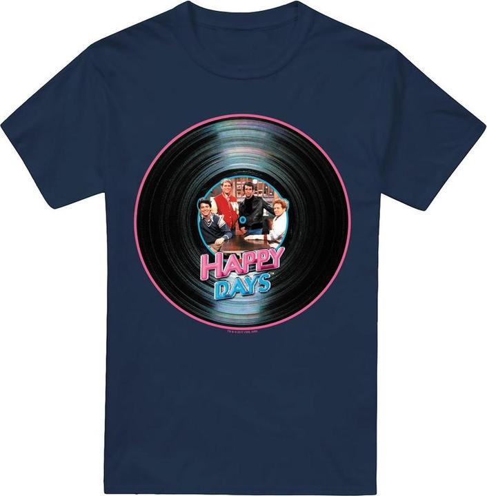 Produktbild Happy Days On the Record TShirt (4XL)