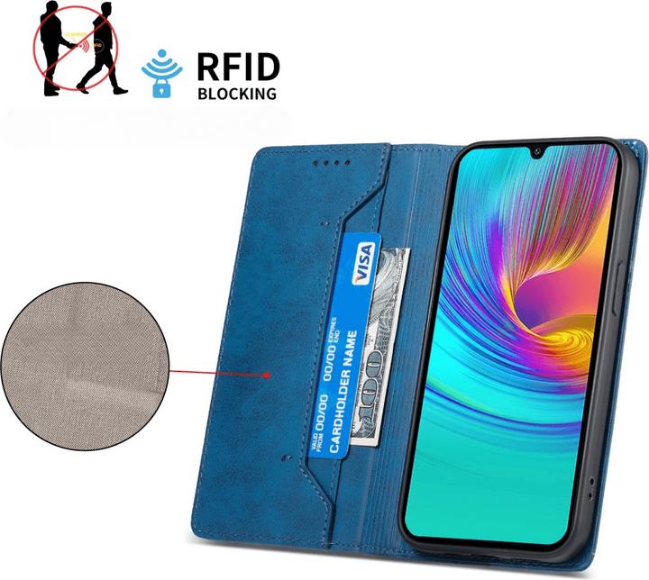 Image du produit Cover-Discount Galaxy A16 - Étui à clapet avec bloqueur RFID (Samsung Galaxy A16 5G)