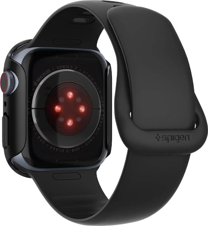 Actual product image Spigen Thin Fit case for Apple Watch 7 (41mm) black