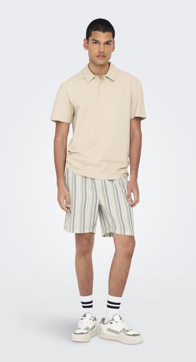 Actual product image Only & Sons ONSTREV Mittlere Taille Normal geschnitten Shorts Sweat-Shorts (L)