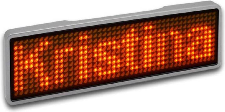 Image du produit No Name Badge porte-noms LED 11 x 44 pixels, USB (Kit électronique)