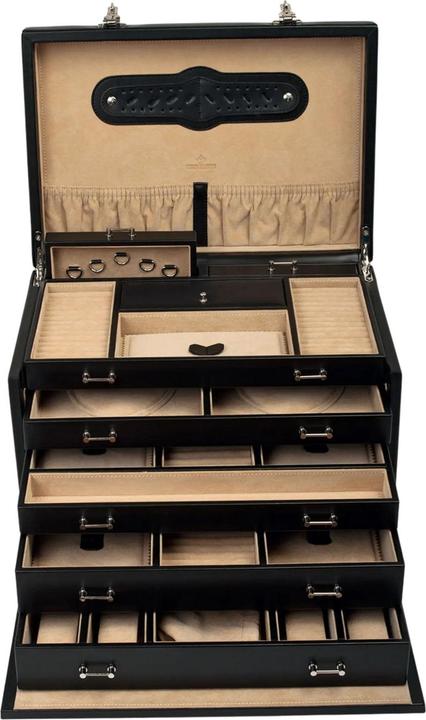 Actual product image Windrose Ambiance Schmuckkasten Leder 37 cm