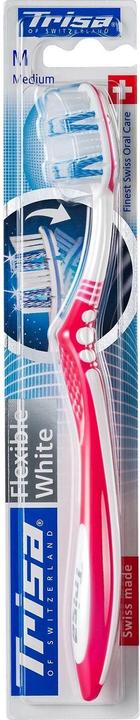 Trisa Flexible White Zahnbürste medium (Mittel, 1 x)