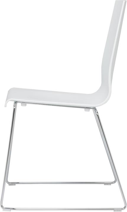 Actual product image Pedrali Kuadra stacking chair