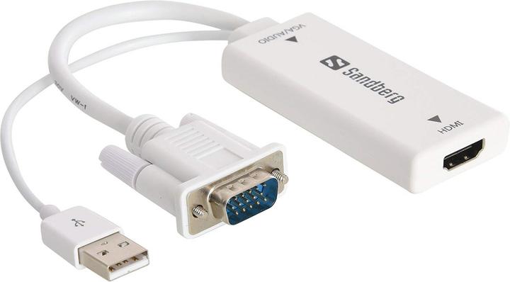 Immagine prodotto Sandberg VGA+audio su