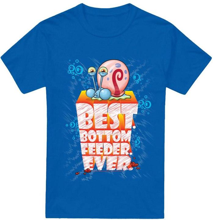 Spongebob Squarepants Best Bottom Feed Ever TShirt (S)