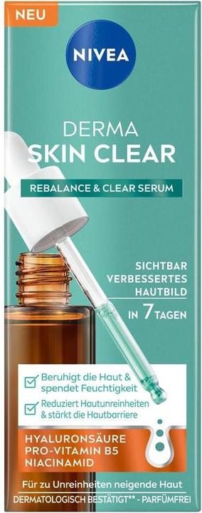 Actual product image NIVEA Derma Skin Clear (30 ml)