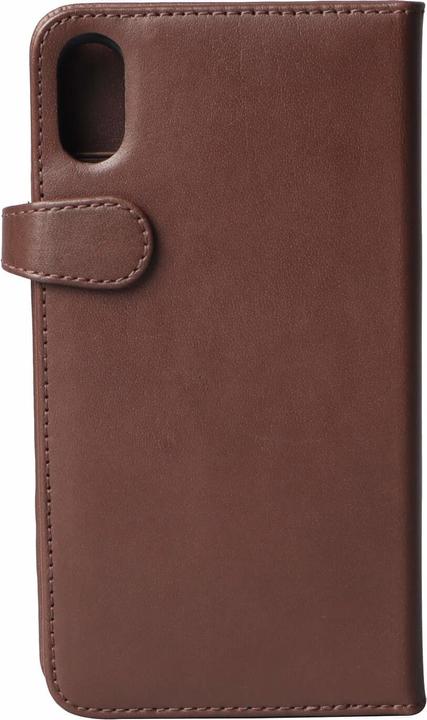 Produktbild Carl BUFFALO Wallet Brun Laeder Til 3 Kort (Apple iPhone X)