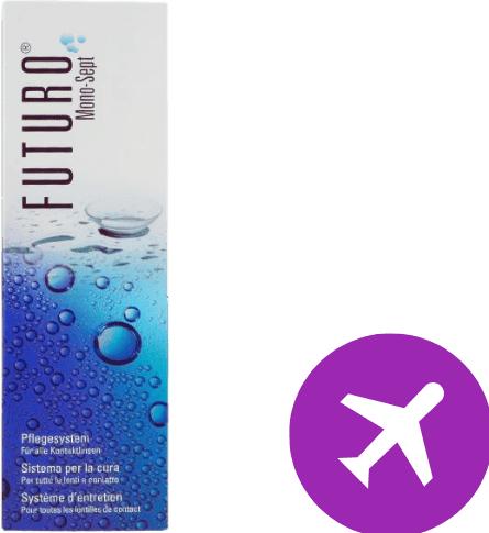 Actual product image Futuro Mono Sept 100ml lens solution (Peroxide system, 100 ml)