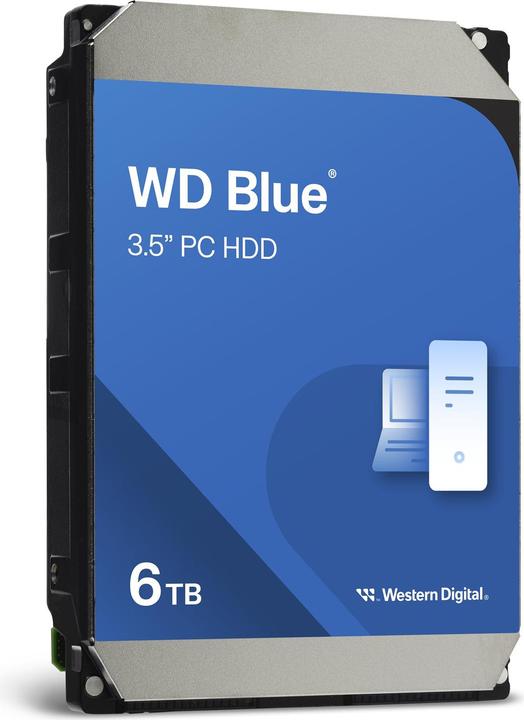 Produktbild WD Blue (6 TB, 3.5", CMR)