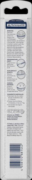 Actual product image dm Dontodent Toothbrush Perfect Clean & White medium (Medium, 1 x)