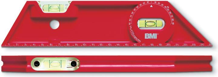 BMI Rieffel Wasserwaage UNIVERSAL 683, Länge 25 cm (25 cm)