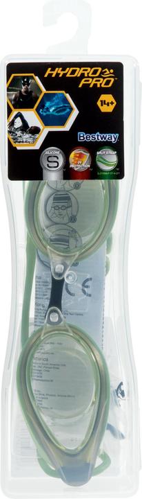 Actual product image Bestway Razorlite Race Goggles, Unisex, One Size, Blue, Green, Red, Polycarbonate, Blue, Green, Red (One size)