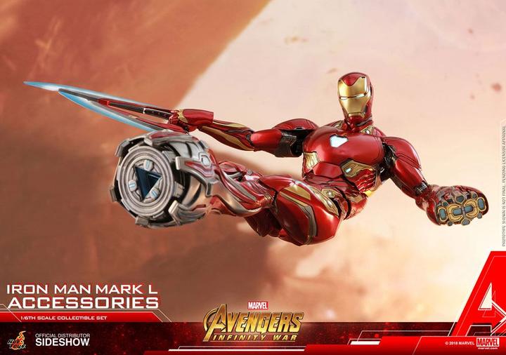 Actual product image Hot Toys Marvel: Iron Man Mk L Accessories Set HT-EX 1:6 Scale Figure