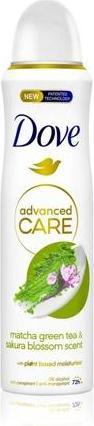 Immagine prodotto Dove Cura avanzata Tè verde Matcha e fiori di Sakura 72 ore (Roll-on, 150 ml)