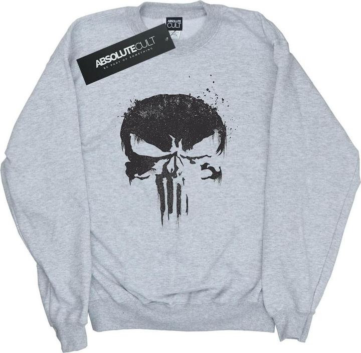 The Punisher TV Skull Logo Sweatshirt (S)