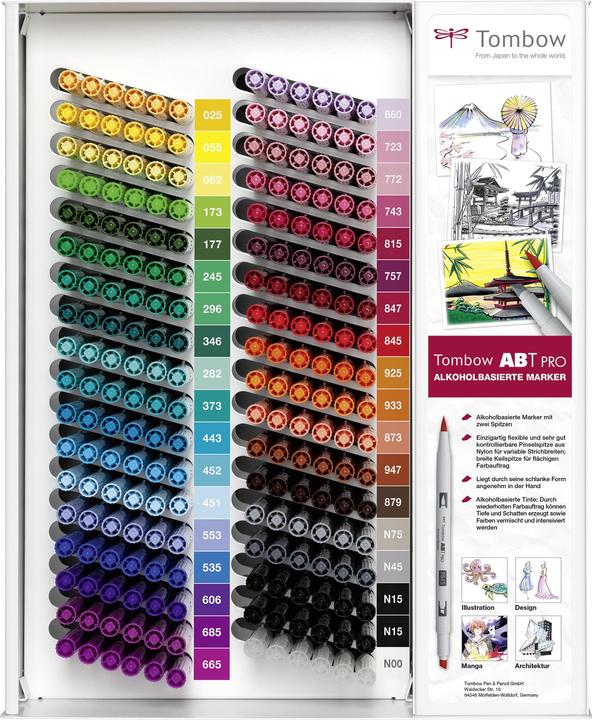 Produktbild Tombow Brush Pen Display 216x Pro
