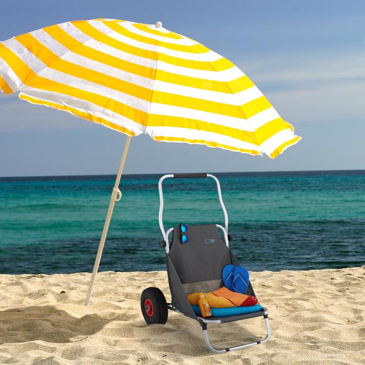 Produktbild Relaxdays Strandwagen (50 kg)