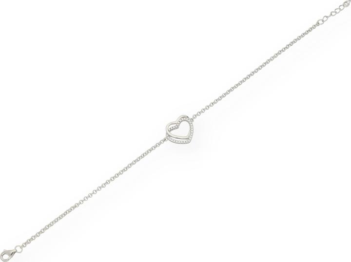 Actual product image Carat Hearts (14.70 cm, Silver 925)