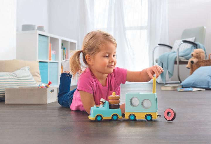 Produktbild Playmobil Verrückter Donut Truck mit Stapel- und Sortierfunktion (71325, Playmobil 1.2.3)