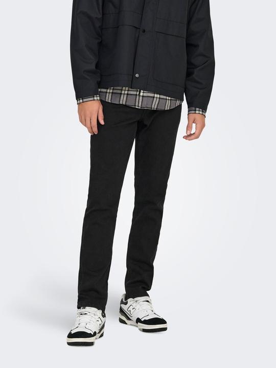 Produktbild Only & Sons ONSLOOM Niedrige Taille Slim Fit Jeans Slim Fit Jeans (34)