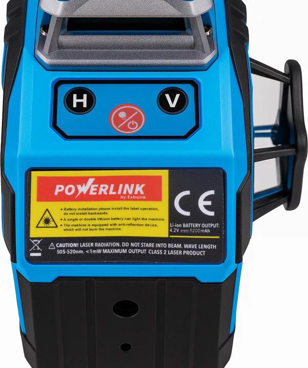 Produktbild Extralink POWERLINK LASER-WASSERWAAGE 4D/16LINIE 100M PWL-4D23WF