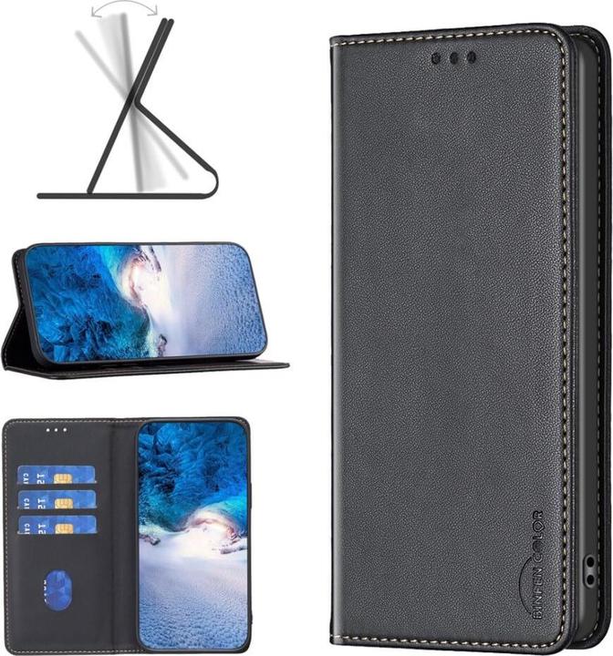 Produktbild Cover-Discount Xiaomi Redmi A2 / A1 - BINFEN Flip Case Hülle schwarz (KXD A1, Xiaomi Redmi A2)