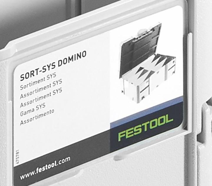 Produktbild Festool Systainer SORT-SYS3 M 187 Domino