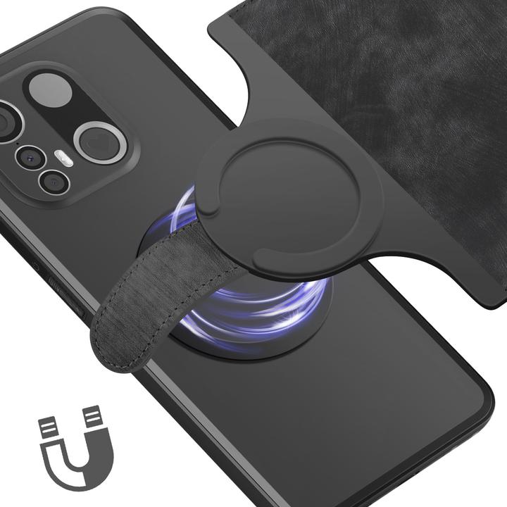 Image du produit Avizar MagSafe-Etui für Smartphone bis 6.7 Zoll Klapp Portemonnaie-Stil (Universel)