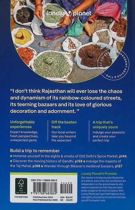 Produktbild Rajasthan, Delhi & Agra (Englisch, Collectif, 2024)