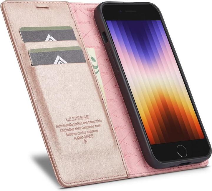 Actual product image LC.Imeeke iPhone 16e - Flip Case Vintage (Apple iPhone 16e)