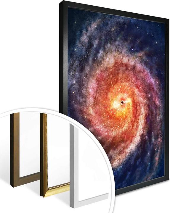 Produktbild Trenddeko Schwarzes Loch (80 x 100 cm)