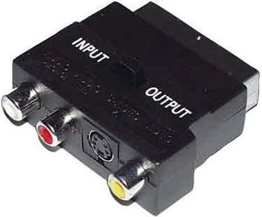 Immagine prodotto E+P VC 915. connessione 1: SCART, connessione 2: 3 x RCA, S-VHS, connessioni di rivestimento: Nic