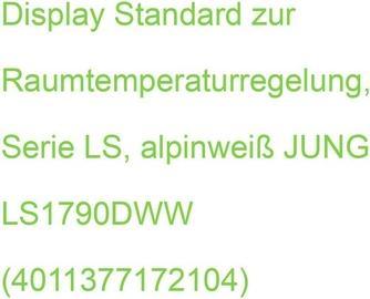 Immagine prodotto JUNG Display Standard LS1790DWW per il controllo della temperatura ambiente