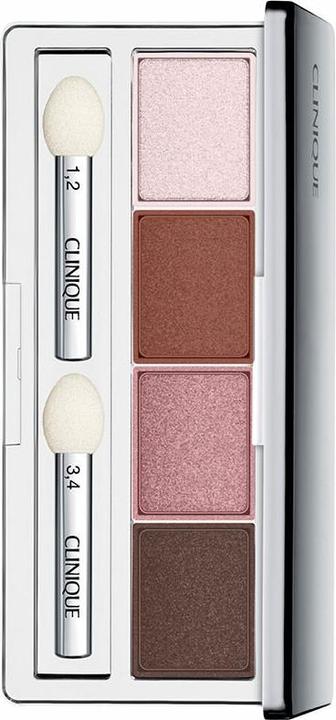 Actual product image Clinique All About Shadow Quad Pink Choc. (AB Pink Chocolate)