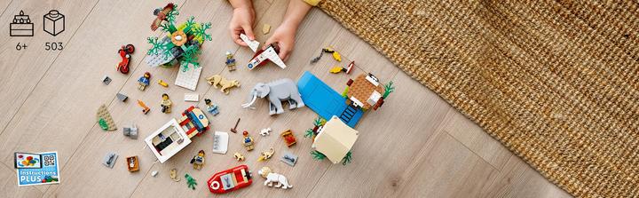 Immagine prodotto LEGO Campo di soccorso per animali (60307, LEGO City, Set LEGO rari)