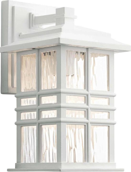 Image du produit Elstead Lighting Beacon Square Applique murale extérieure E27 30cm Blanc IP44 Anti-marine (E27)