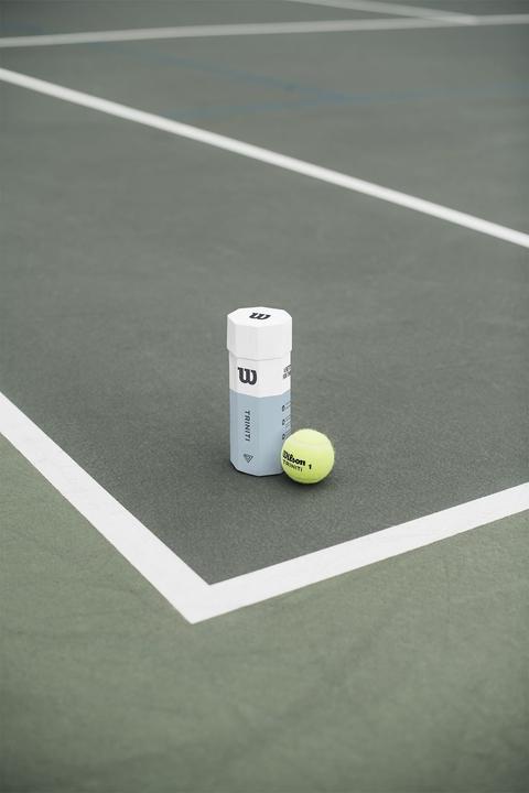 Actual product image Wilson Tennis ball Triniti 4 balls