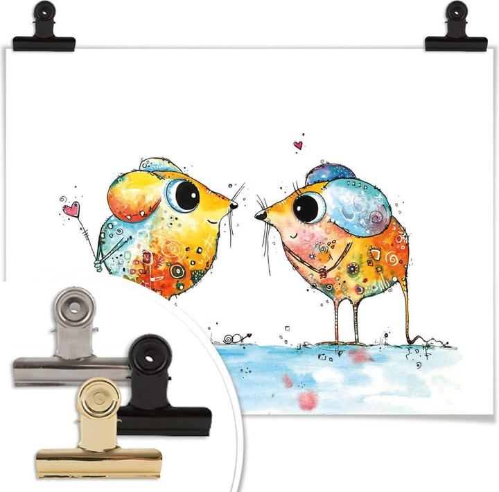 Produktbild Trenddeko Hagenmeyer - Kleine Mäuse (40 x 30 cm)
